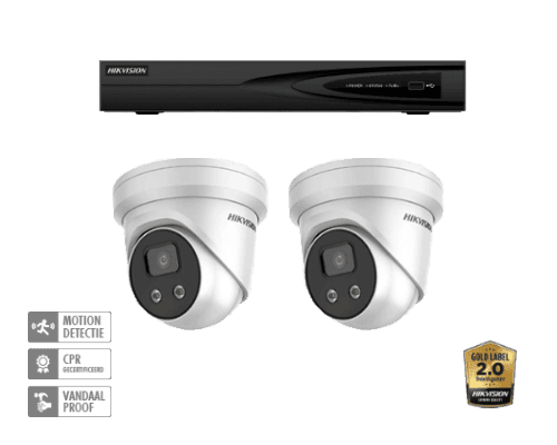  Camerabeveiliging: Vier Beveiligingscamera's  thumbnail